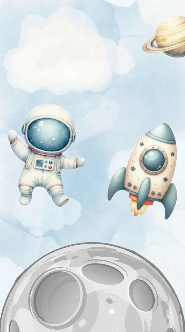 Decoração Galáxia · Astronauta 2 Convite De ConfirmaçãO Rsvp Buffet · Fe Decora