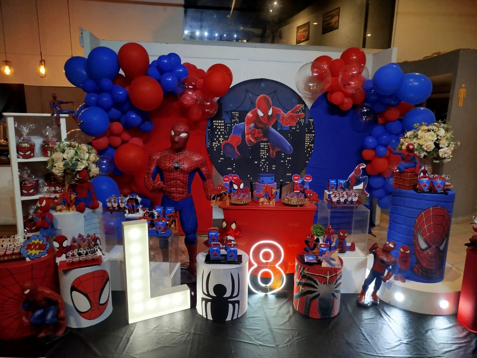 Decoração Homem-Aranha · Homem Aranha · Arte e Festa Family