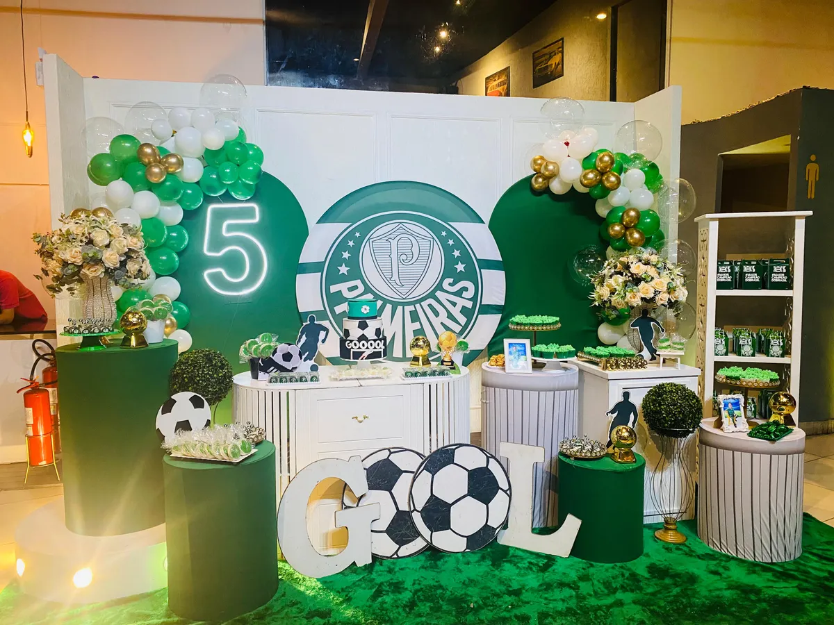 Decoração Futebol · Futebol · Buffet Family