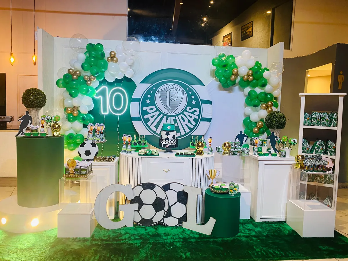 Decoração Futebol · Futebol · Buffet Family