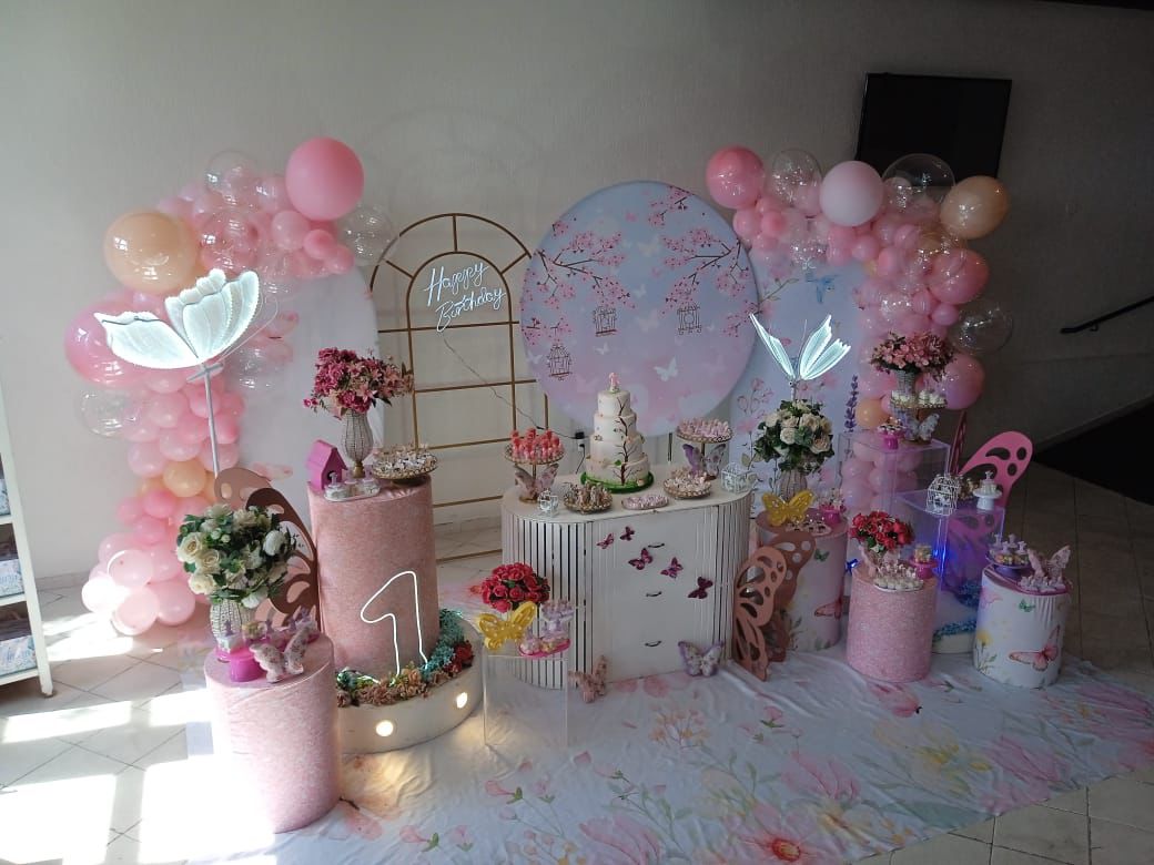 Decoração Jardim Encantado · Jardim Encantado · Buffet Family