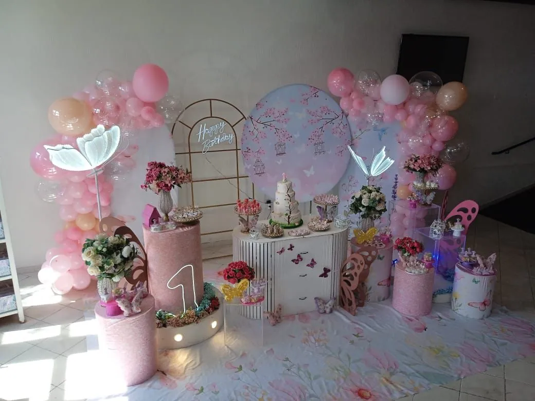 Decoração Jardim Encantado · Jardim Encantado · Buffet Family