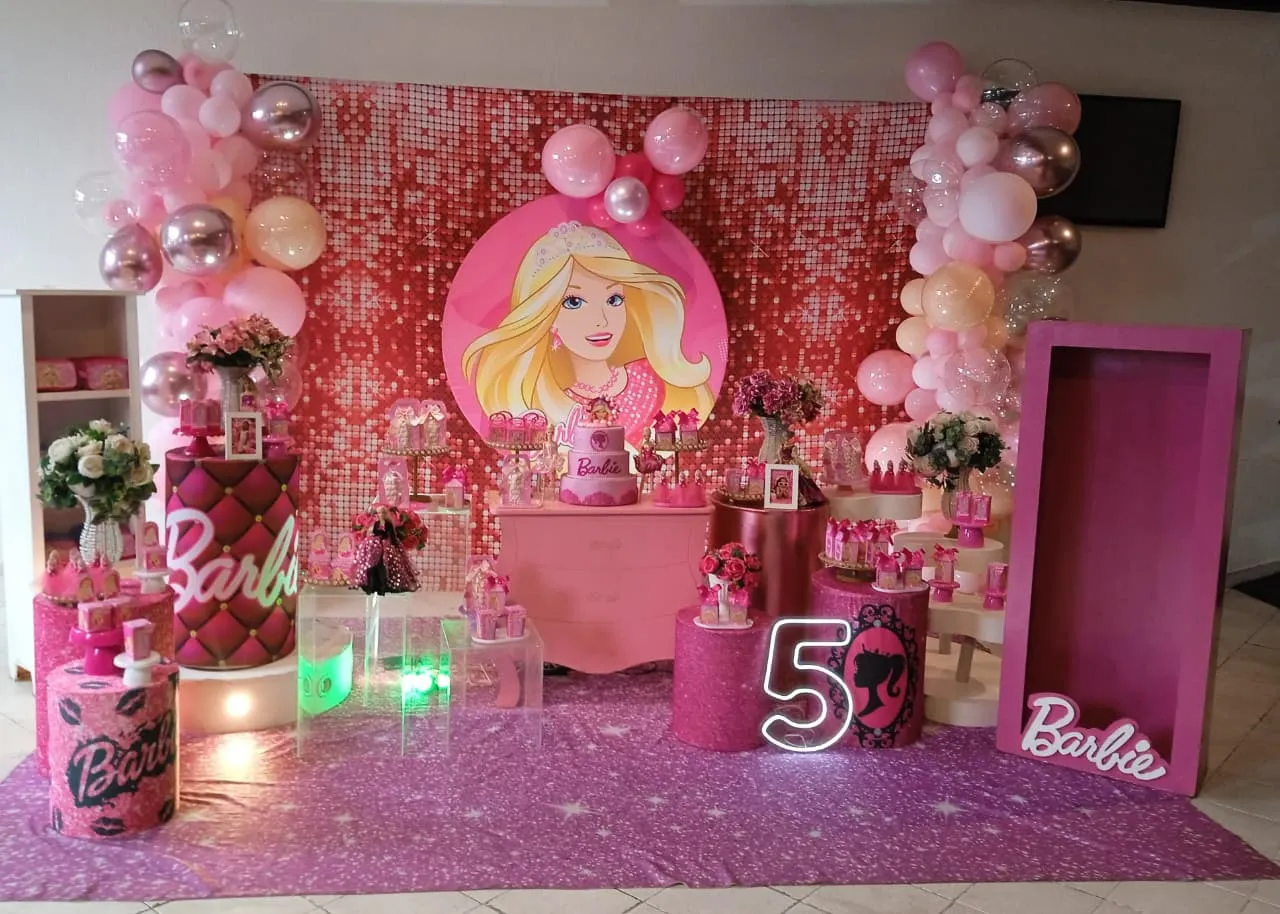 Decoração Barbie · Barbie · Buffet Family