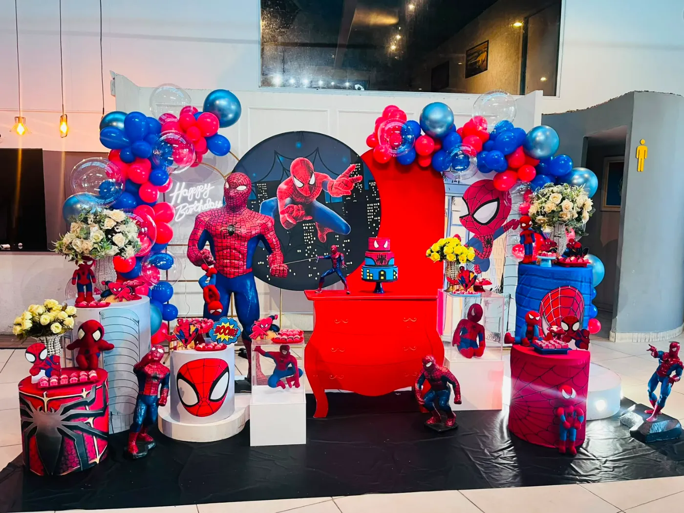 Decoração Homem-Aranha · Homem-Aranha · Buffet Family