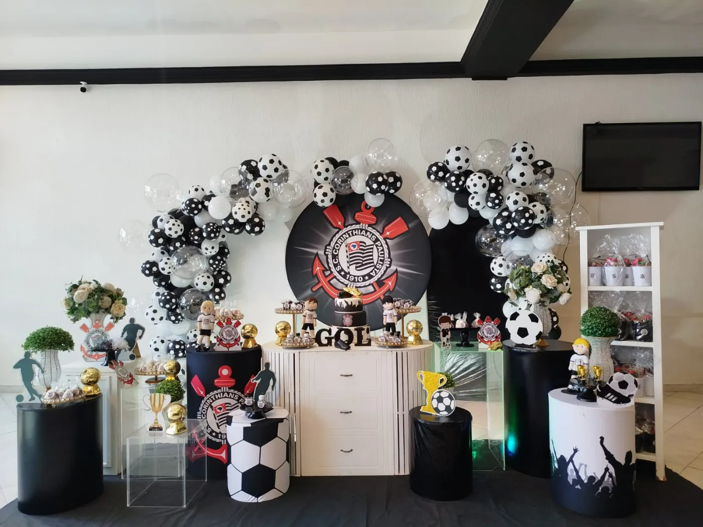 Decoração Futebol · Futebol · Buffet Family