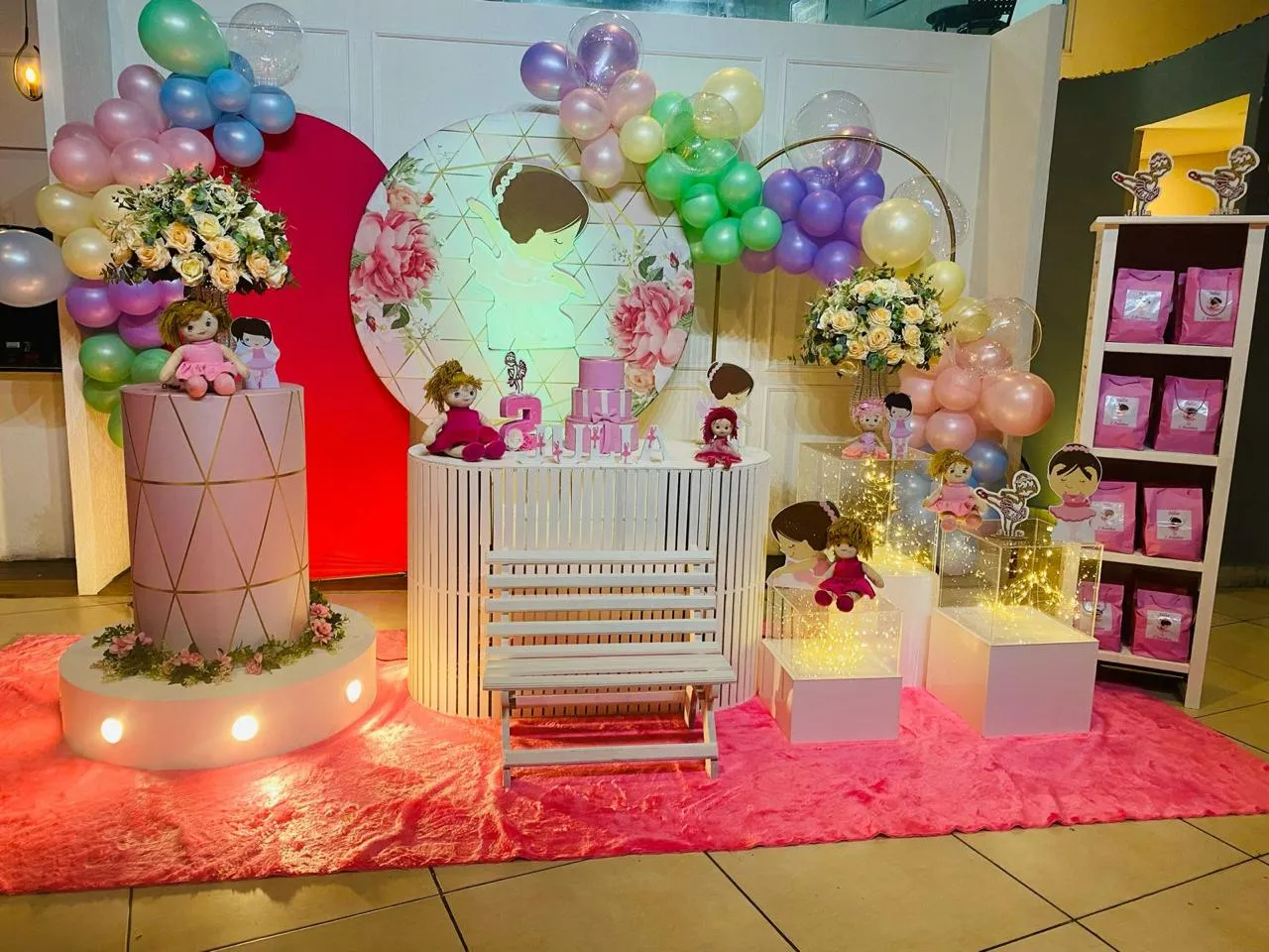 Decoração Bailarina · Bailarina · Buffet Family