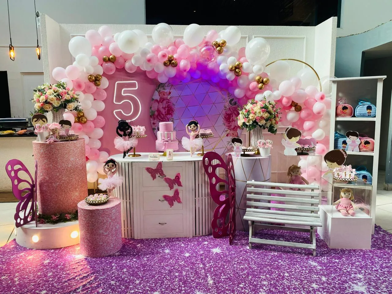 Decoração Bailarina · Bailarina · Buffet Family
