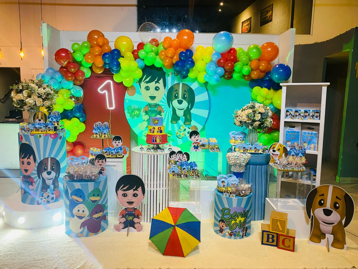 Decoração Bento E Totó em Jardim Record