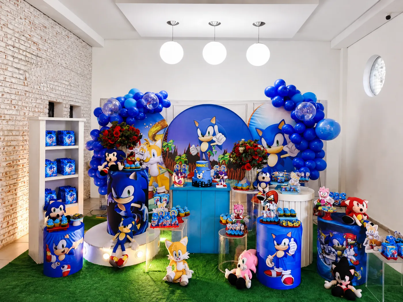 Decoração Sonic · Sonic · Buffet Family